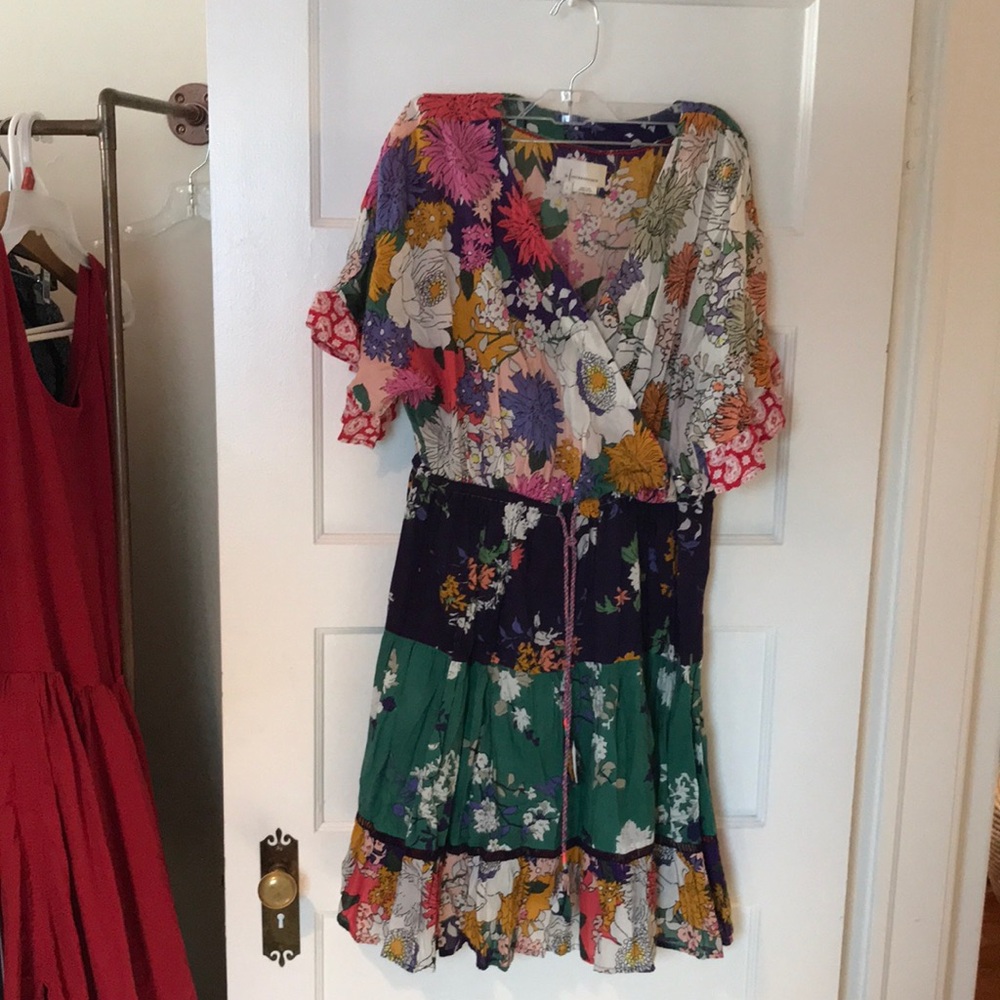 Tiered dress from Anthropologie